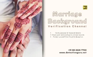 Marriage Background Verification in Chennai