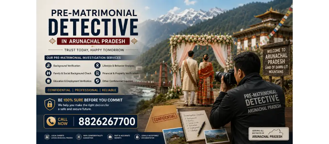 Pre Matrimonial Detective in Arunachal Pradesh