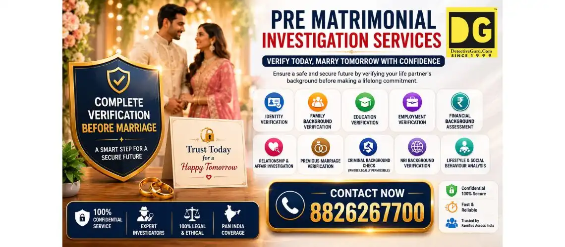 pre matrimonial detective agency