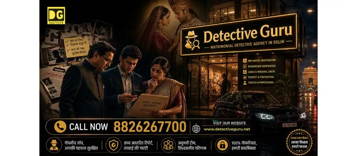 matrimonial detective agency in delhi new